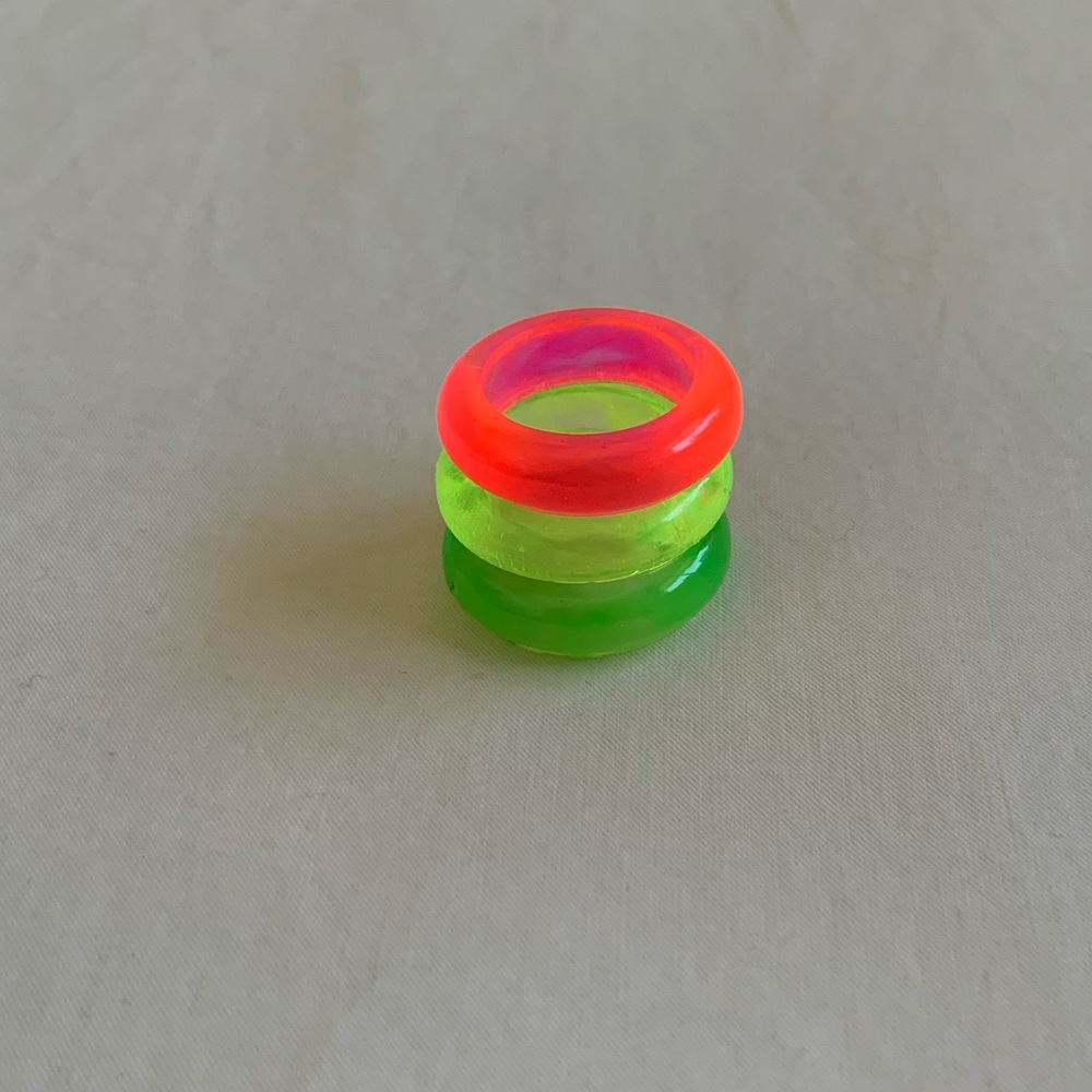 NEON ring set<3 - Picture 2 of 2